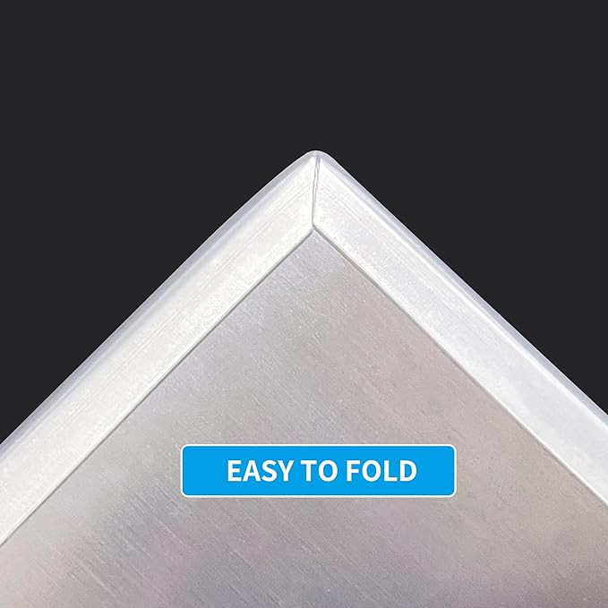Clear Rubber Edge Trim，U Channel Silicone Rubber Edge Trim, 1/16" Slot, Fit for 0-3/32", White Color, Edge Protector for Car Doors, Sheet Metal Parts
