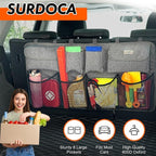 Car Trunk Organizer, LARGE CAPACITY Car Storage Bag with 8 Pockets, 7X Upgraded Trunk Storage Organizer for Car, SUV, Truck, MPV