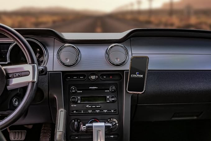 Direct Fit Phone Mount: Ford Mustang, Mustang GT, GT-500, Boss 302, Cobra Jet (2005-2009) Magsafe Head - Non Charging Right