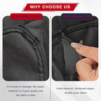 2PCS Car Seat Side Storage Pocket, Car Multifunctional Seat Organizer Hanging Bag, Auto Mobile Phone Wallet Sunglasses Mesh Net Pocket, Auto Accessories for Cars SUVs Trucks (Black, 2PCS)