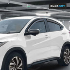 in-Channel Incredibly Durable Rain Guards Compatible with Honda HR-V 2016-2022, Original Window Deflectors, Vent Window Visors, Vent Deflector, 4 pcs. - 616074