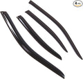 Outside Mount Window Vent Visors Rain Guards Compatible with Infiniti G20 1999-2002 | Side Window Wind Deflectors Rain Shields | Smoke Tinted, 4 Pcs Set, DGWV-694