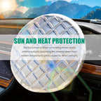 3-Layer Thickened Car Steering Wheel Cover Sun Shade,Aluminum Foil Car Wheel Cover for Sun Protection,Portable Sterring Wheels Covers Heat Shield Cars Interior Accessories