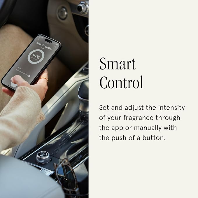 Car Scent Refill - Fragrance for Car Diffuser - Clean & Safe Luxury Diffuser Scent - Long-Lasting Fragrance for 30 Days of Aroma - Red Rock & Amber