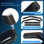 in Channel Window Deflectors for Ford Explorer 2011 2012 2013 2014 2015 2016 2017 2018 2019 Vent Window Visors,Rain Guards-4PCS