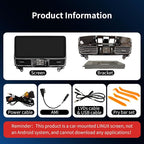 Wireless CarPlay/Android Auto 12.3 Inch Touchscreen for Mercedes Benz ML GL W166 X166 (2012-2015) with NTG4.5/4.7 System, Car Radio Receiver, Multimedia, Bluetooth, Car Stereo