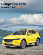 in-Channel Window Rain Guards Fit for Mazda CX5 2017-2025 Rain Guard Extra Durable CX-5 Side Window Deflectors Visors Low Profile Vent Visors CX 5Vent Shades Car Accessories-4 pcs