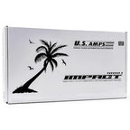 US Amps IMPACT-1000.1 Monoblock 1500W RMS Class D Mini Amplifier