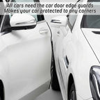 65Ft(20M) Door Edge Guard Black Car Door Edge Protector, PVC U Shape Trim with Metal Sheet No Adhesive Needed Easy to Install Universal Fit for Most Vehicles
