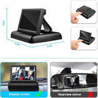 Baby Car Mirror with 4.3'' HD Night Vision Function Display, Safety Car Seat Camera with Wide Crystal Clear View, Easily Observe The Baby’s Move(Not USB)