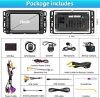Car Stereo Radio for Chevy Silverado 2007 2008 2009 2010 2011 2012 2013, Chevy Silverado 1500 GMC Sierra Radio for Android 15 Carplay Android Auto with Backup Camera