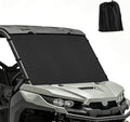 800D UTV Windshield Snow Cover Compatible with Can-Am Defender 2016-2025 and Polaris Ranger XP 1000 2017-2025 (Not RZR), Waterproof Transport Windshield Protector UTV Frost Sunshade Cover