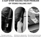 Car Seat Gap Filler Set of 2, Car Accessories Interior Organizer, Seat Gap Plug Fit Sedan SUV Truck, Black