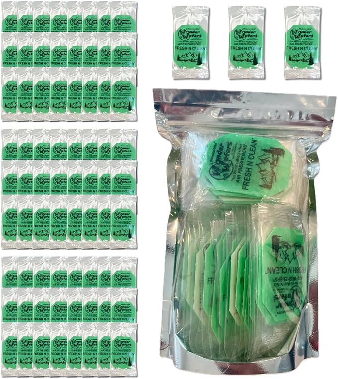 Wonder Wafers 75 Count Air Fresheners Individually Wrapped, Fresh N Clean Fragrance