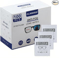 Anti-Fog Lens Wipes Pre-Moistened Anti-Fog Wipes,6inch X 5inch,for Eye Glasses (100Pack)