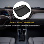 INNOLIFE Car Net Pocket Side Clutter Scattered Storage Phone Holder Strong Paste Organizer 8"x5.75"(3pcs L, 1pcs S)