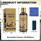 3PCS PTZ Crystal Serum for Cars,100ML Advanced Graphene Ceramic Coating, 9H Graphene Coating for Auto Car Detailing,High Gloss Paint Protection,Coat Restore for Paint, Glass & Wheel