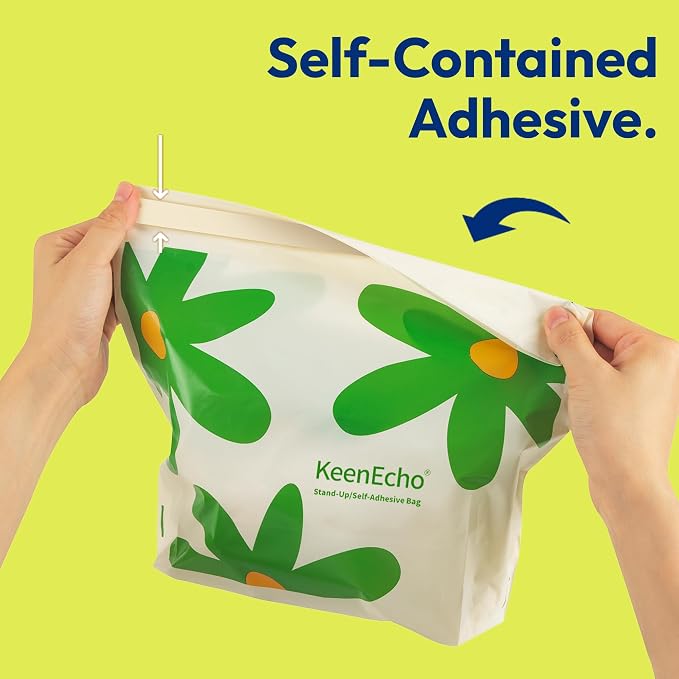 Disposable Car Garbage Bin Bags 60 PCS, Leak-proof Cleaning and Vomit Bags, Recycled HDPE, Easy Stick-On and Stand Design, Disposable Small Garbage Bags