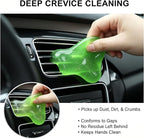 3PCS Car Cleaning Gel, Car Cleaning Supplies, Reusable Car Gel for Cleaning, Auto Detailing Tools Universal Cleaning Putty Gel for Keyboard, Laptop, Air Vents, Dust Crumb Removal