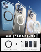 2026 Upgraded for MagSafe Vacuum Car Phone Mount, 2800gf Strong Magnetic Phone Holders for Your Car, 360° Adjustable 98LBS Suction Cup Car Mount, Car & Truck Accessory for iPhone 12–17 Pro Max
