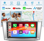 5G WiFi Car Radio Stereo for Toyota Camry 2006 2007 2008 2009 2010 2011 Wireless CarPlay Andriod Auto with SWC GPS Navigation DSP BT FM Rearview 2G RAM 32G ROM