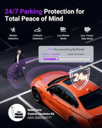 S1 Pro Dash Cam Front STARVIS 2, 2.7K Mini Dash Camera for Cars, ADAS, App Control, Built-in WiFi GPS, G-Sensor, Loop Recording, Night Vision, 24H Parking Mode, 158°, 2" IPS, Support 1TB Max