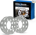 4 Pcs Die Cast Wheel Spacer 8mm 5/16" Thick Fits Bolt Patterns 5x4.25 5x110 5x112mm 5x4.5 5x115 5x120mm 5x4.75 5x5 5x135mm Fits 5 Lug Pass Cars Light Trucks - Not Hub Centric