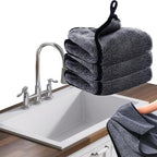 Shiny Cleaning Wipes, 3Pack Shiny Cloths Drying Towels,Shower Doors Drying Towels,16 * 16" Streak Free Glass Window Car Mirror Super Absorben Microfiber Cleaning Cloths