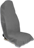 Waterproof Car Seat Cover for Front Seats, Protector for Cars SUVs Trucks, Sweat Towel Seat Covers Bucket for Gym,Workout,Beach,Hiking,Running Swimming(Grey, 1PC)