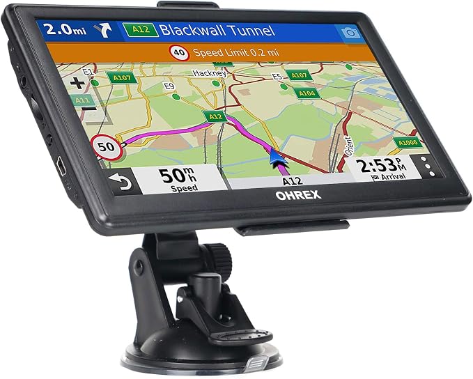 N700 GPS Navigator for Car Truck RV, Truck GPS Commercial Drivers,Large 7”Trucker GPS,Latest 2026 Map with Free Lifetime Updates,Custom Routing,Driver Alerts