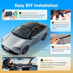 Z60 4K Dash Cam Front and Rear, Built-in 32GB eMMC, Free 64GB Card Included, Dual Dash Camera for Cars, AI ISP Night Vision 2.0, 5GHz WiFi, GPS, G-Sensor, 7 Days AOV Parking Mode, 3" IPS, ADAS