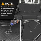 Dog Car Seat Cover Compatible with 2014-2025 Mazda CX-5 2020-2025 Mazda CX-30, Waterproof Pet Bench Seat Cover for Back Seat, 600D Heavy Duty Scratch Proof Nonslip Truck Seat Covers for Dogs