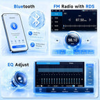 4G+64G Android Car Stereo for VW Jetta Passat Golf Beetle Polo Caddy Tiguan Touran SEAT Skoda,7 Inch Touchscreen with Wireless Carplay Android Auto GPS WiFi Bluetooth FM/RDS DSP Canbus Camera