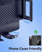 Z Fold 7 Car Mount, Car Vent Phone Holder for Foldable Phones | More Effortless & Secure Clamping, Convenient to Charge, Air Vent No Blockage, Compatible for Z Fold Pixel Fold iPhone