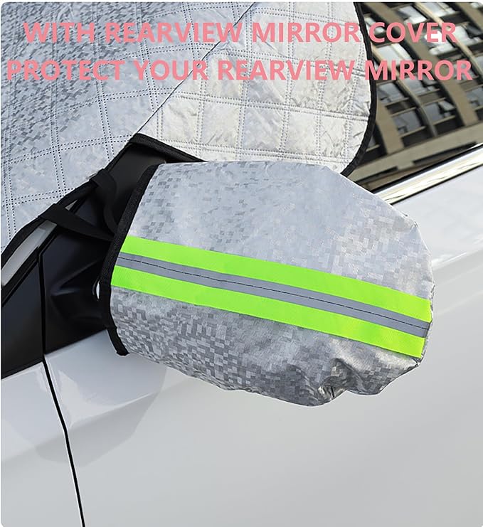 Complete Winter Windshield Cover Kit for GMC Acadia 2007–2025 2026 Lambda/C1XX, All-Weather Frost Guard & Snow Protector, Automotive Sun Shade -Easy to Install
