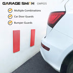 GWP02S Garage Wall Protector Car Door Protectors, Designed in Germany (4, Red)