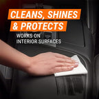 Car Protectant Wipes, Interior Car Wipes with UV Protection Against Cracking and Fading, 60 Count