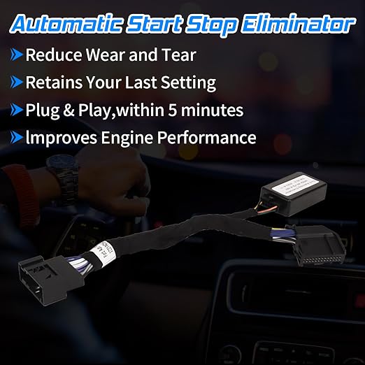 Auto Start Stop Eliminator Compatible with Ford Explorer 2020 2021 2022 2023 2024 Autostop Engine System Accessories Plug & Play,Easy Install