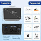 5Ghz WiFi 4G+64G Android 15 Car Radio for Toyota Yaris 1999-2005/ECHO 2000-2002 Car Stereo with Wireless Carplay/Android Auto, 9 Inch HD Touchscreen with GPS Bluetooth5.0 FM/RDS EQ SWC