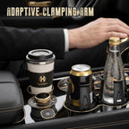 Car Cup Holder Inserts - 2 Pcs Adaptive Clarmping Arm Anti-Spill Stable Drink Holder for Most Vehicles