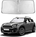 Windshield Sunshade Compatible for Mini Country Man Cooper F60 2017-2024 2025 2026, Sun Visor for Front Windshield & Window Sun Shade Cover, UV Heat Blocker & Protector, Car Accessories