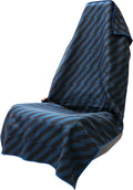 Athletic Running Towel, Full-Sized, Car Seat Cover - Performance Microfiber (Velocity Blitz Blue)