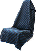 Athletic Running Towel, Full-Sized, Car Seat Cover - Performance Microfiber (Velocity Blitz Blue)