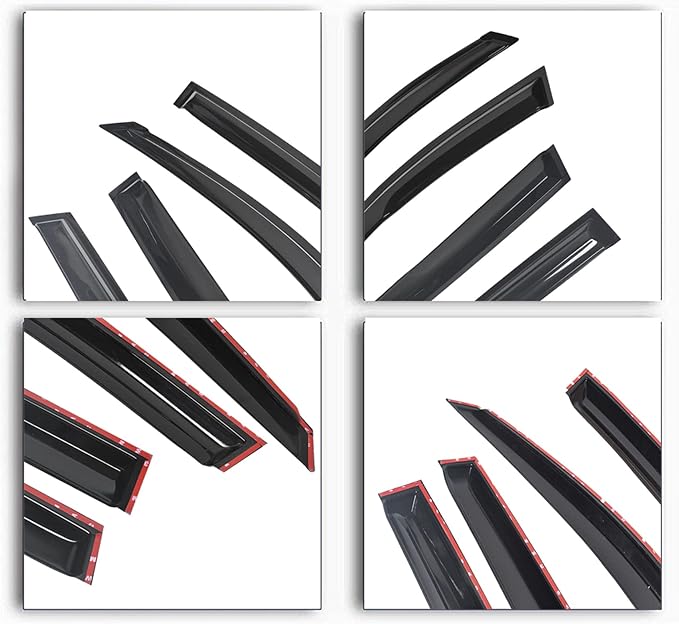 Side Window Vent Visor Rain Guard Deflector Replacement for 2006-2012 Toyota Rav4