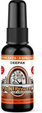 (Deepak, 1 Pack) Concentrated Air Freshener for Room and Car - Oil-Based Diffuser Spray Bottle - Long-Lasting Bathroom Spray, Car Freshener, & Odor Eliminator