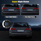 360° 4 Channel 2K Dash Cam Front and Rear Inside,3 Inch Dash Camera for Cars Car Camera Built in GPS with APP Control,IR Night Vision,Loop Recording,G-Sensor,Parking Assistance,24H Parking Monitor