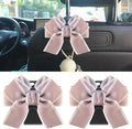 2 Pack Car Seat Headrest Hook, Auto Seat Hook Hangers Storage Organizer Interior Accessories for Handbag Clothes Coats Grocery Bags (Pinkish-white)
