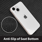 Cow Print Faux Leather Car Seat Covers & Cow Car Mats & Cow Steering Wheel Cover Seat Belt Pads Universal fit for SUV,Van,Saden,Truck Cute Car Accessories Automobile Interior Sets All Beige