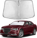 Windshield Sunshade Compatible for Chrysler 300 2011-2023 2024 2025, Sun Visor for Front Windshield & Window Sun Shade Cover, UV Heat Blocker & Protector, Car Accessories
