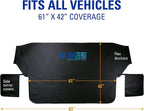 17540PB Arctic Defense Car Windshield Cover for Ice and Snow, Car Snow Cover with Side Mirror Covers, (61" W x 42" H)